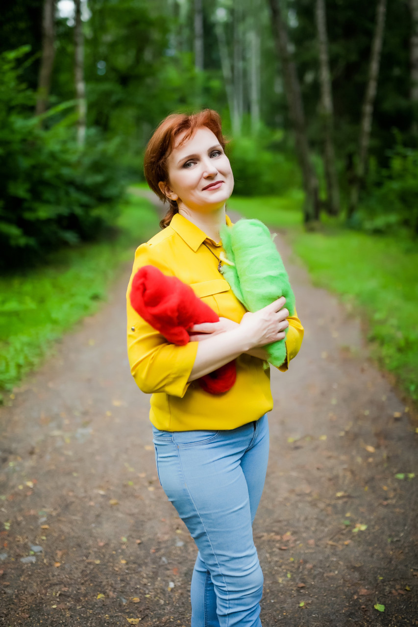 Мастерица Ирина Рудая. 