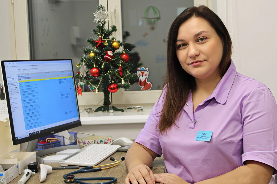 Врач-педиатр медцентра «А-Клиника» Могилева Янина Томашова.