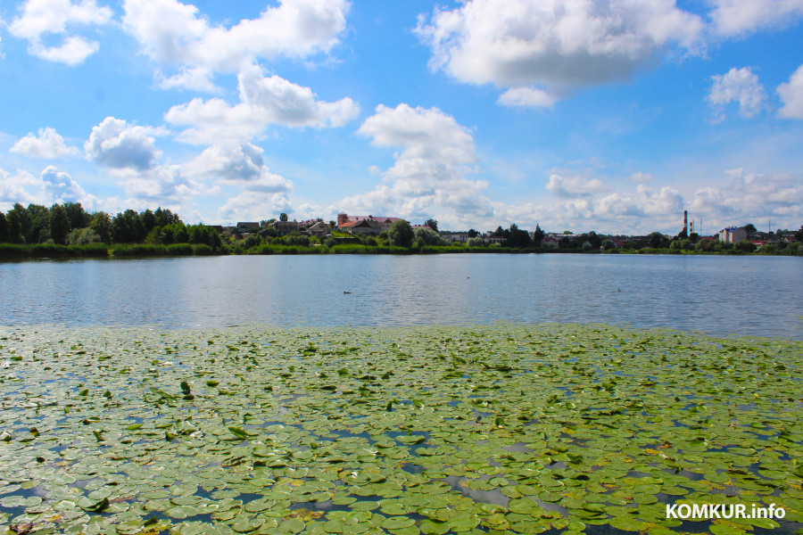 Август 2025 года. Город Глубокое. Витебская область. Набережная. 