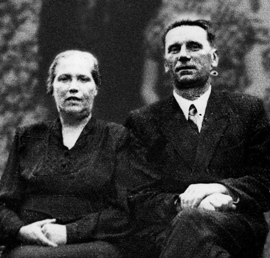 Софья Соломоновна Шейнина и Николай Васильевич Тюльманков. Фото из семейного архива супругов.