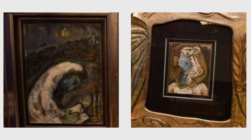 Украденные 14 лет назад картины Шагала и Пикассо нашли в Бельгии