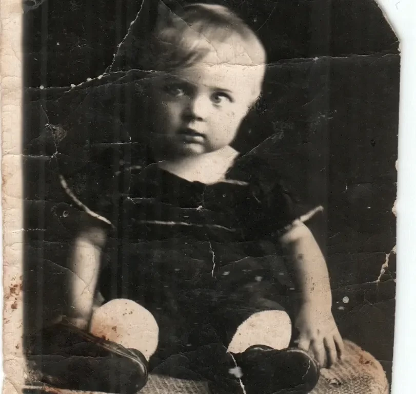 Лиле 1 годик, 1940 год.