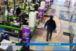 В бобруйском магазине задержан скандалист с ножом. Возбуждено уголовное дело за особо злостное хулиганство. Видео