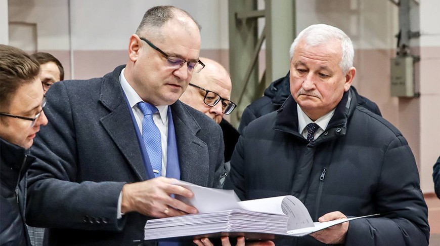 Бобруйскую «Белшину» 14 февраля с рабочим визитом посетил вице-премьер Беларуси