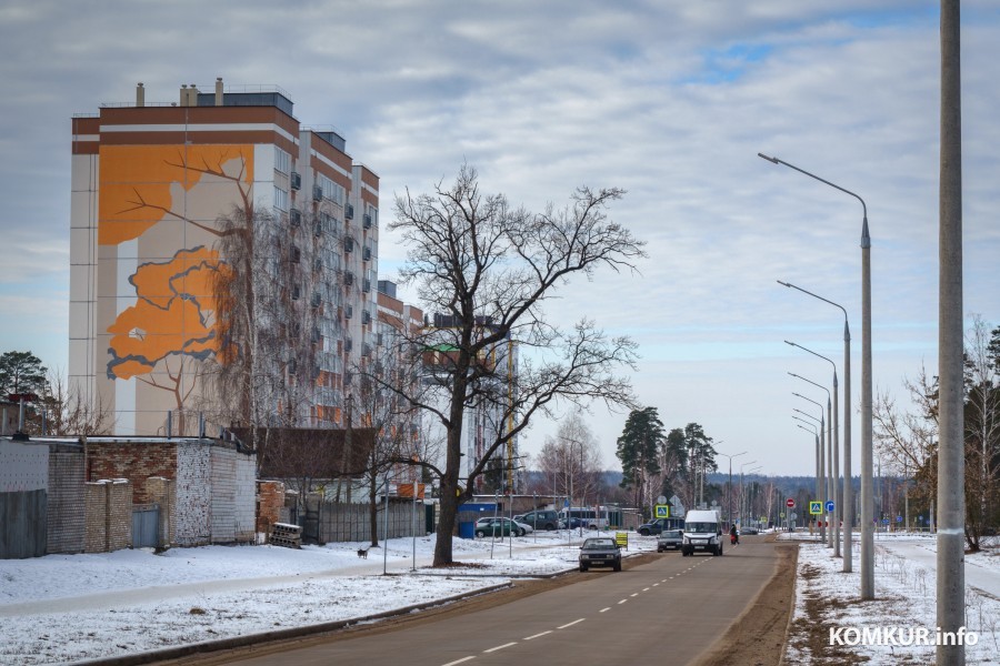 Бобруйск, февраль 2023 года. Жилищное строительство в микрорайоне Киселевичи.