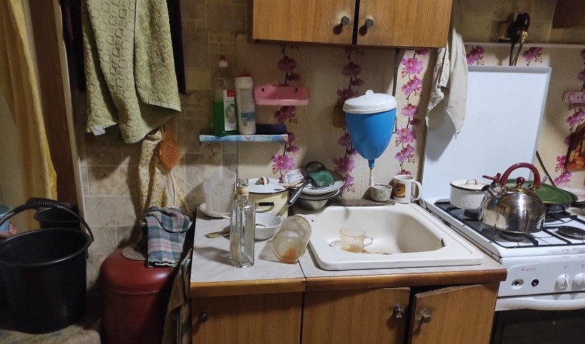 Бобруйск. Квартира, где произошел семейно-бытовой конфликт. Фото: УСК по Могилевской области