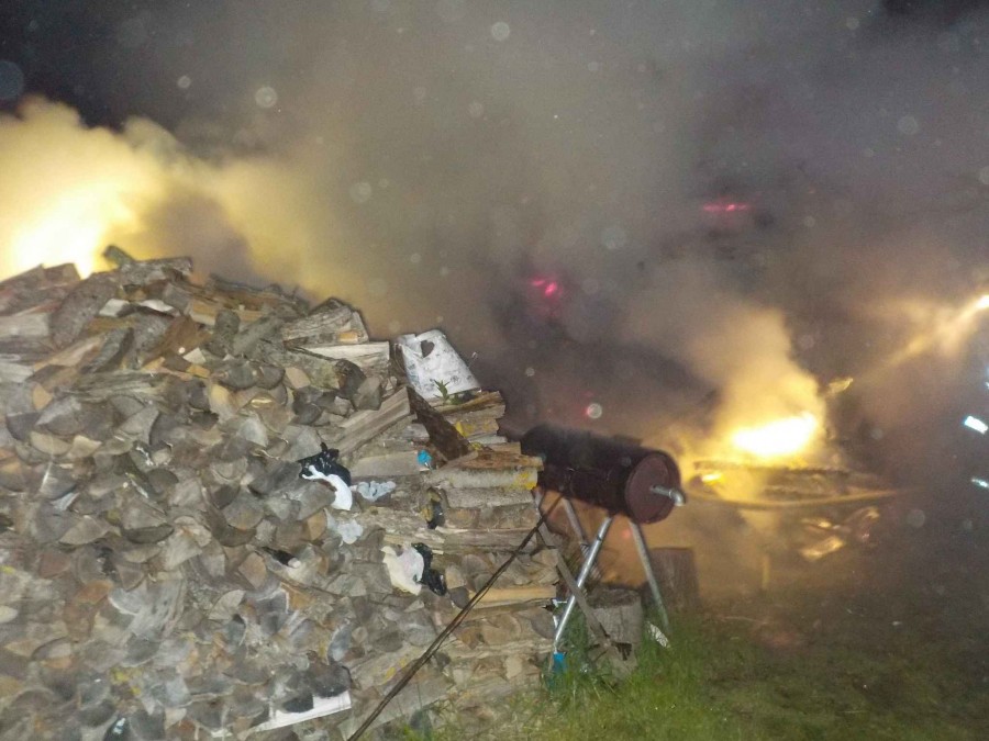 18 мая. Пожар бани в Бобруйском районе.