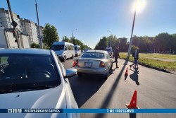 ДТП в Бобруйске: под колеса авто попали двое детей