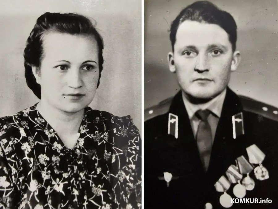 Анна Викторовна Климова (в девичестве Кастецкая) и Валентин Назарович Климов в молодости.