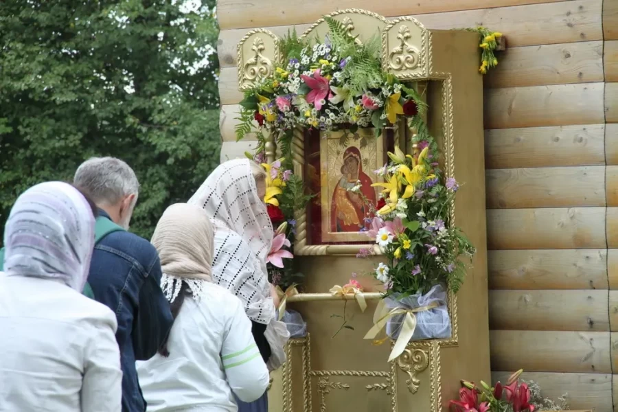 Поклонение иконе Божией Матери «Горбацевичская».