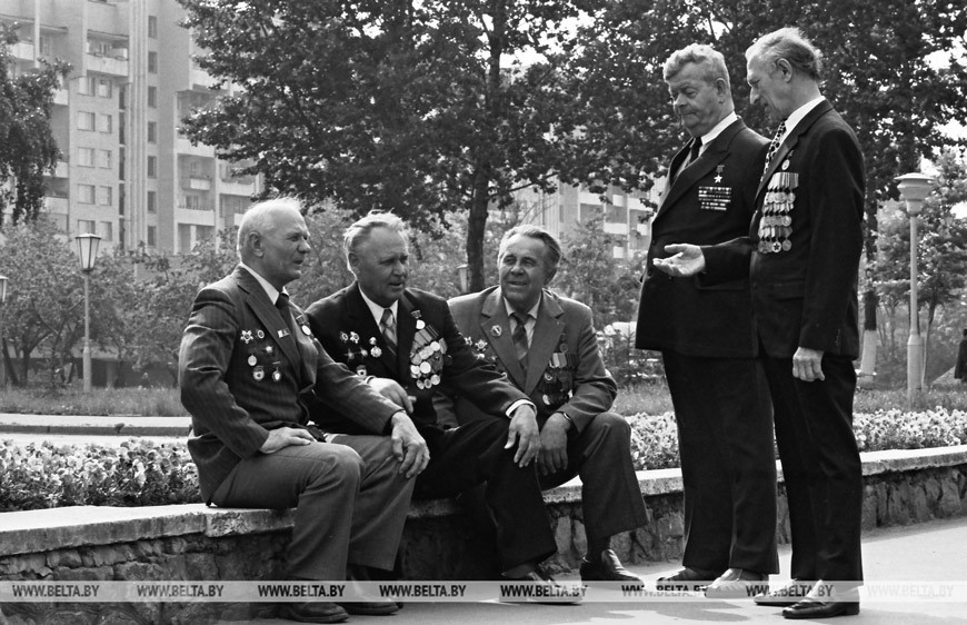 18 июня 1987 года. Встреча ветеранов. Фото Владимира Шубы, Юрия Павлова.