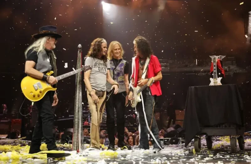 Американская рок-группа Aerosmith объявила о прекращении гастрольного тура. Фото: Getty Images.