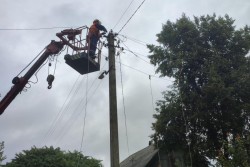 Энергетики восстановили электроснабжение в Гомельской области после урагана