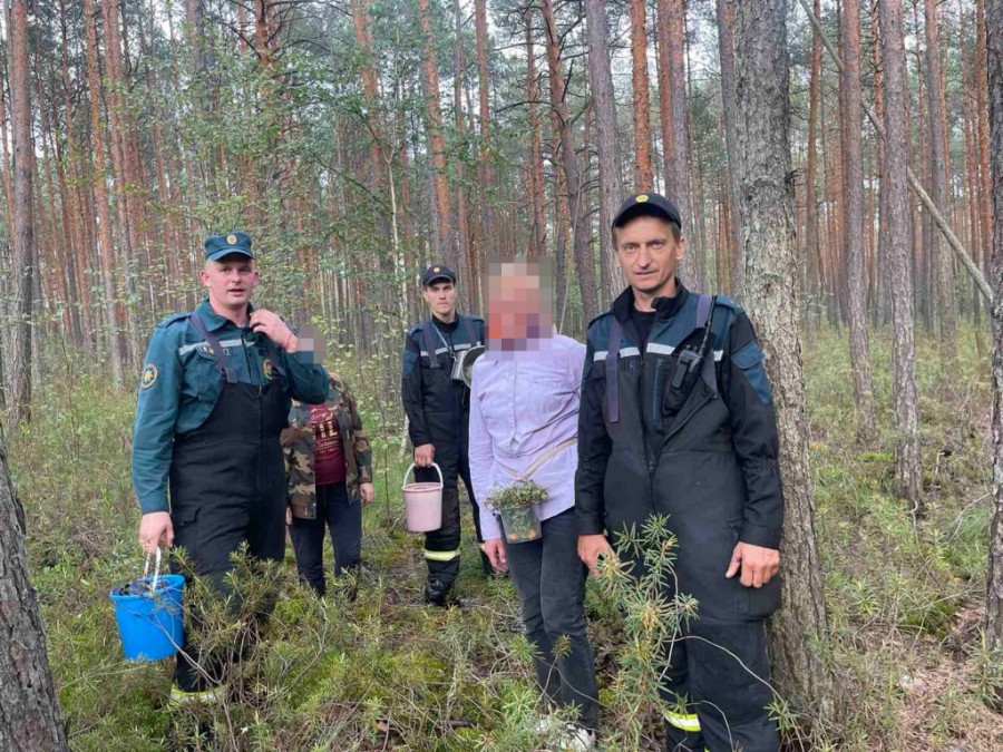 Под Бобруйском заблудились мать и дочь. Женщин обнаружили