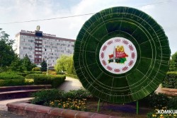 «Белшина» украсила главные въездные ворота Бобруйска