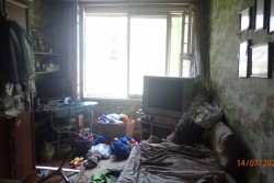 Из-за пожара в бобруйском общежитии пришлось эвакуировать жильцов