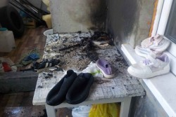 В Бобруйске соседи потушили горящую квартиру