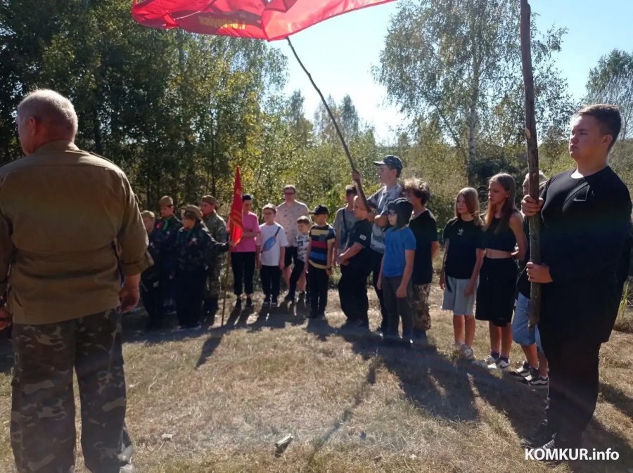 21.09.2024. Бобруйск. Патриотическое мероприятие, приуроченное ко Дню танкиста, на левом берегу Березины.