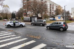 Снова «двухколесное» ДТП в Бобруйске: на перекрестке Социалистической и Красноармейской