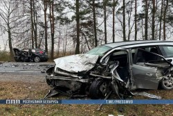 Под Гомелем женщина выехала на «встречку». Двое погибших