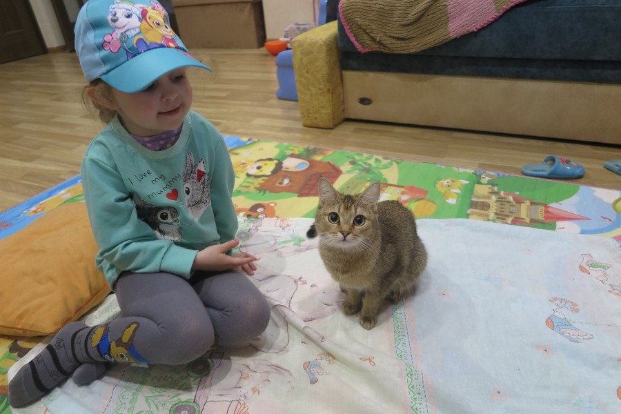 Груня своим появлением в нашей семье обязана вот этой дитятке.