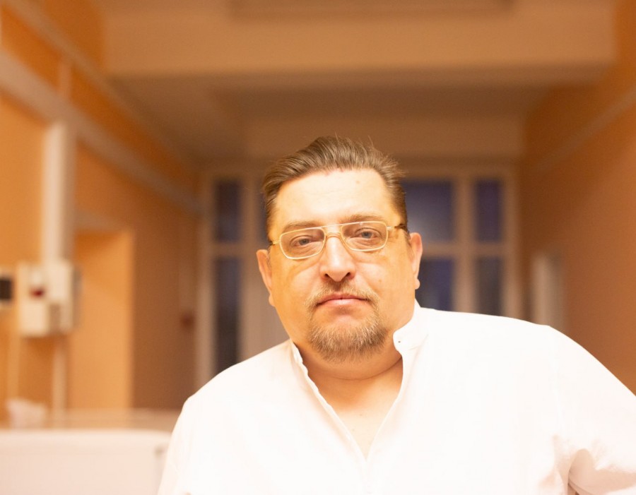 Заведующий отделением сосудистой хирургии Могилевской областной клинической больницы Денис Олегович Новиков