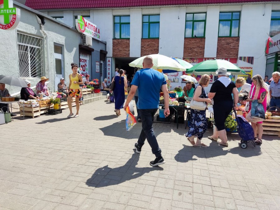 26.07.2024 г. Могилев. Рынок на улице Островского