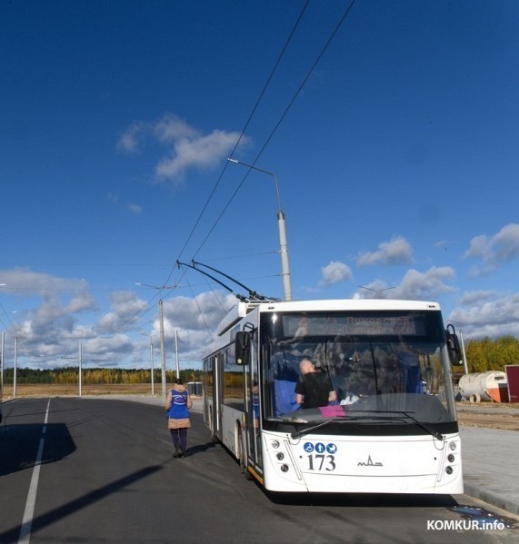 С 18 по 24 июня в Бобруйске будет изменено движение троллейбуса по маршруту №4