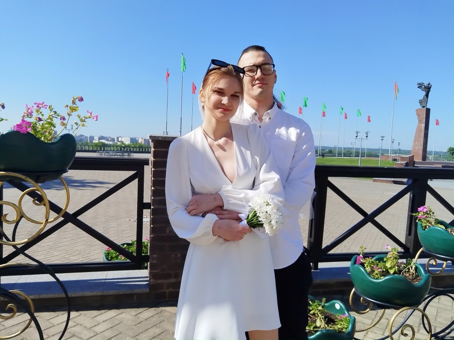 25.05.2024 г. Могилев. Свадебная пара недели Анастасия Ковалева и Никита Абаканович.