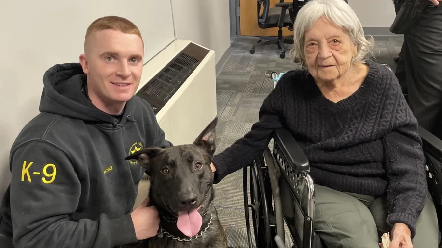 Лоретта под надежной охраной! Фото: Офис шерифа округа Ливингстон.