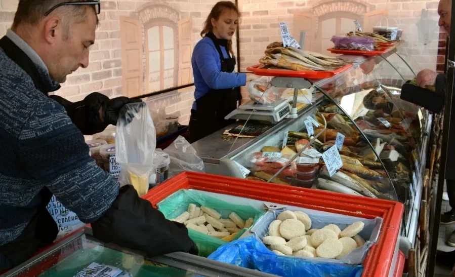 Кирмаш на Ульяновской.