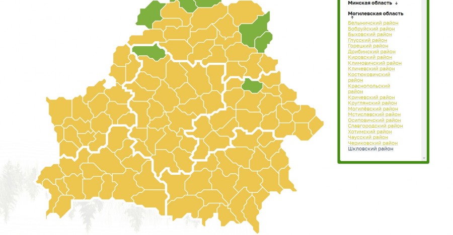 Фото: карта Минлесхоза