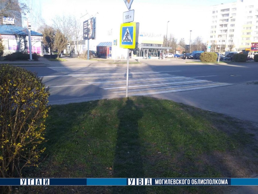 Бобруйск. Минская улица. Место, где случилось ДТП