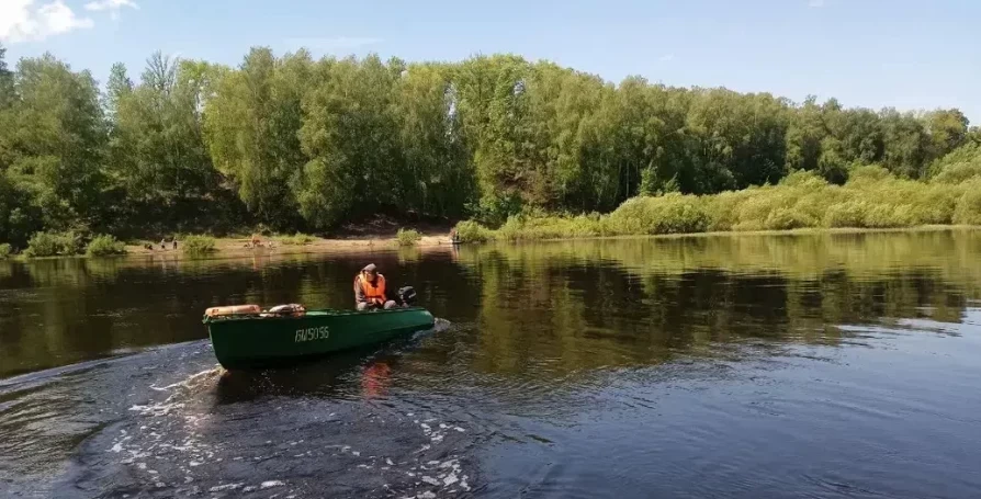 Лодочная переправа в Бобруйске уже работает. Цена осталась прежней