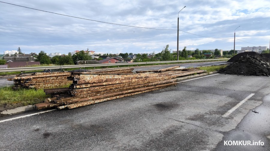 29.05.2025. Бобруйск. Реконструкция фандоковского моста.