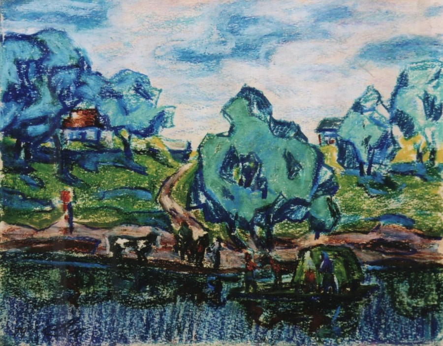 Латвия, Мадонский край, хутор Граулитис, 2019 год.