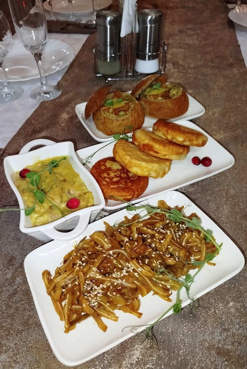 Сет ресторана «Карчма на Шклоўскiм базары».