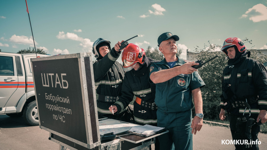 Начальник Бобруйского ГРО ЧС Андрей Бабин: «Рабочий день не имеет границ.Можно и сутки провести на службе»