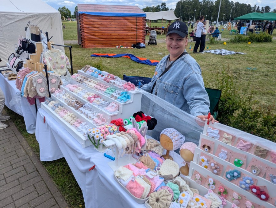 28.06.2025. Бобруйск. Праздничные гуляния у ледового дворца.