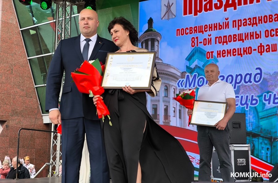 28.06.2025. Бобруйск. Награждение бобруйчан в рамках празднования Дня города.