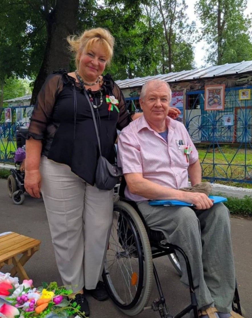 2024 год, Выставка-конкурс работ художественного и декоративно-прикладного творчества инвалидов-колясочников в Жлобине.