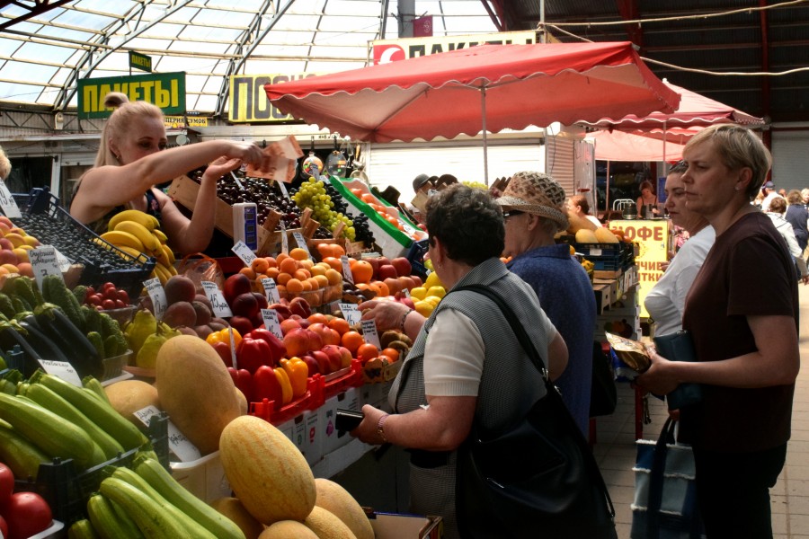 24 июля 2025 года. Бобруйский центральный рынок.
