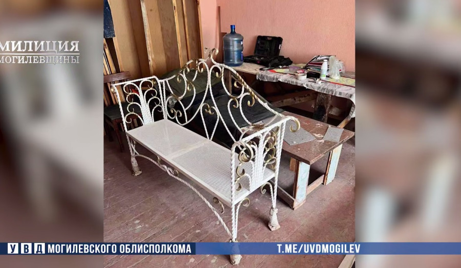 В Бобруйске замначальника и главный бухгалтер похитили на предприятии лавочку и садовые качели