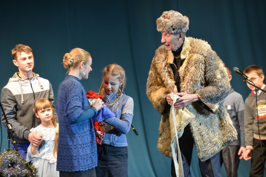 Рождественский концерт воспитанников воскресной школы.