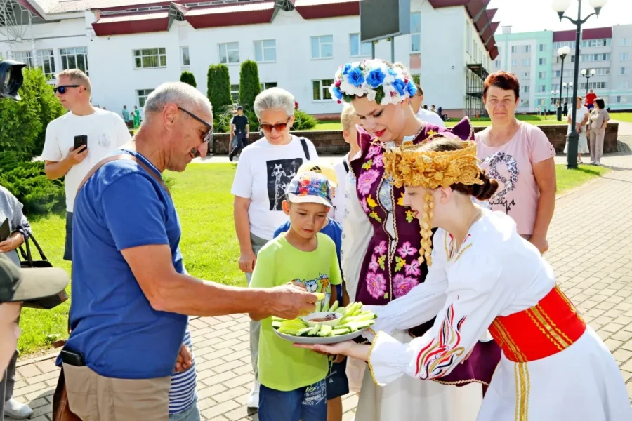 9 августа 2025 года. День огурца в Шклове. Фото: shklovinfo.by.