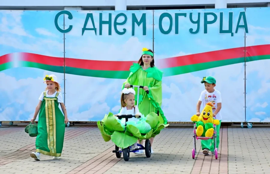 9 августа 2025 года. День огурца в Шклове. Фото: shklovinfo.by.
