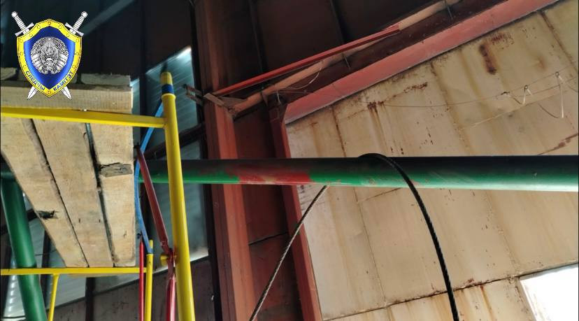 Бобруйск, 14 августа 2025 года. При демонтаже трубы погиб рабочий. Фото: СК.