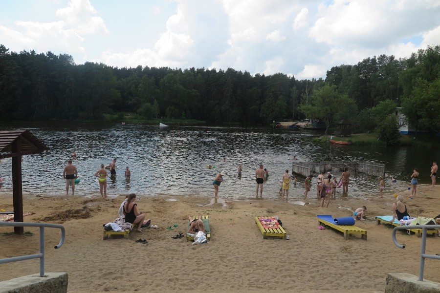 Июль 2025 г. Могилев, Печерское озеро. К