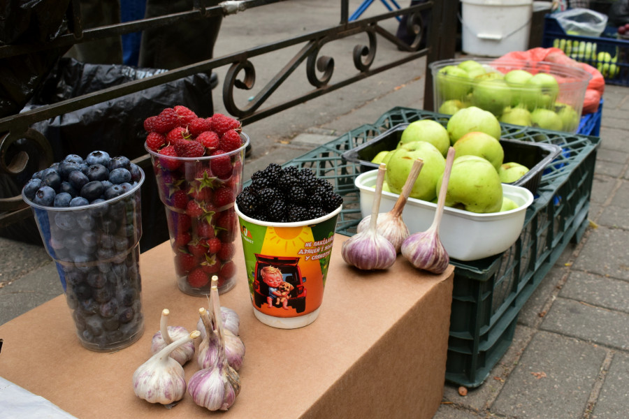 Бобруйск, 22 августа 2025 года. Рынок на Красноармейской.