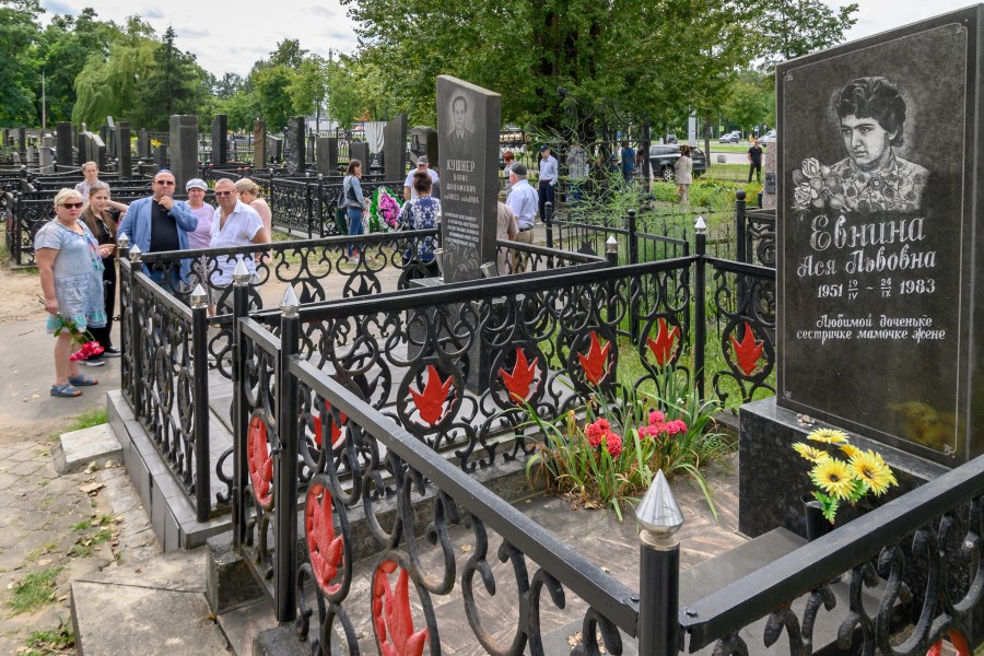 05.08.2025. Минская, 106. Открытие обновленных памятников на месте братских могил евреев, погибших в период немецкой оккупации